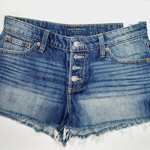 Lucky Brand The Cut Off Shorts Size 4/27